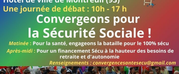 Convergeons pour la Sécurité sociale